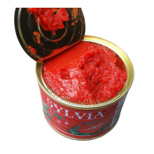 Hot Sell Double Concentrated Canned Tomato Paste 400g Tin Size